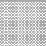 ALUMINIUM SHEET / CROSS MOTIF / 1x2m